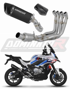 BMW M1000XR 2020 - 2026 Sistem complet cu colector si toba de esapament HP6 NEGRU EX + dB killer