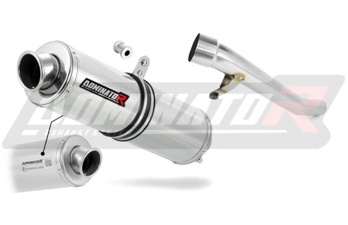 exhaust muffler DOMINATOR homologated road legal ROUND fits to GSF 1200 BANDIT 2006  2007