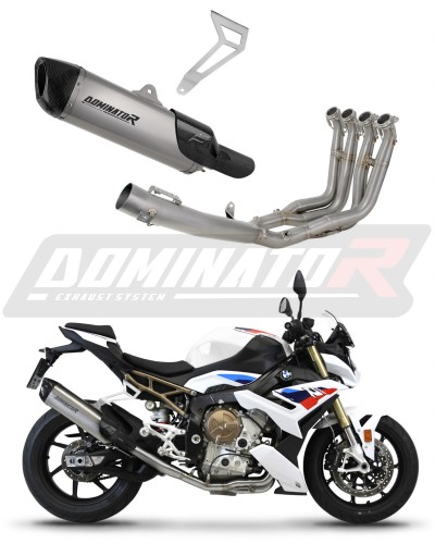 complete exhaust system with muffler DOMINATOR Full titanium System titanium HP6 fits to BMW M1000R 2022  2026