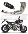 kompletny układ wydechowy z tłumikiem DOMINATOR Full System GP CZARNY pasujący do motocykla BMW M1000R 2022 - 2026