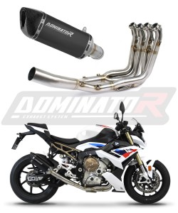BMW S1000R 2021 - 2026 Sistem complet cu colector si toba de esapament HP6 NEGRU + dB killer