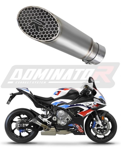 exhaust muffler DOMINATOR titanium GP3 fits to BMW S1000RR 2019  2026
