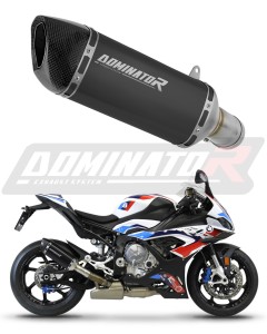 BMW M1000RR 2020 - 2024 Toba de esapament HP6 NEGRU + dB killer medium