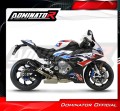 BMW M1000RR 2021 -2022  motorcycle Exhaust Muffler Auspuff Sportauspuff Silencer Echappement Silencieux Scarico Scarichi Escape Wydech Tłumik GP BLACK Dominator 3