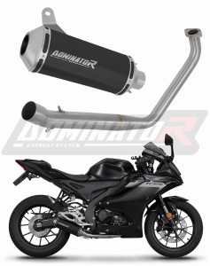 Yamaha YZF R125 2019 - 2020 Sistem complet cu colector si toba de esapament OV G2 NEGRU + dB killer