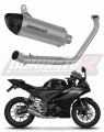 complete exhaust system with muffler DOMINATOR Full System titanium HP8 fits to Yamaha YZF R125 2019  2020