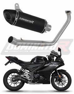 Yamaha YZF R125 2019 - 2020 Sistem complet cu colector si toba de esapament HP8 NEGRU + dB killer