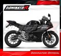complete exhaust system with muffler DOMINATOR Full System titanium HP8 fits to Yamaha YZF R125 2019  2020 5
