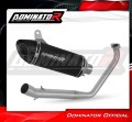 complete exhaust system with muffler DOMINATOR Full System HP8 BLACK fits to Yamaha YZF R125 2019  2020 3