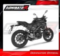 kompletny układ wydechowy z tłumikiem DOMINATOR Full System OV G2 CZARNY pasujący do motocykla Yamaha MT 125 2021 - 2024 4