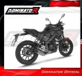 complete exhaust system with muffler DOMINATOR Full System titanium HP8 fits to Yamaha MT 125 2021  2024 4