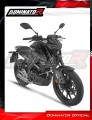 complete exhaust system with muffler DOMINATOR Full System titanium HP8 fits to Yamaha MT 125 2021  2024 6