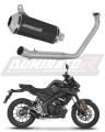 complete exhaust system with muffler DOMINATOR Full System OV G2 BLACK fits to Yamaha MT 125 2020