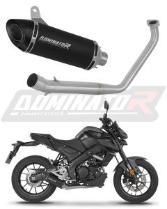 Yamaha MT 125 2020 Sistem complet cu colector si toba de esapament HP8 NEGRU + dB killer