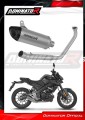 kompletny układ wydechowy z tłumikiem DOMINATOR Full System Tytanowy HP8 pasujący do motocykla Yamaha MT 125 2020  2