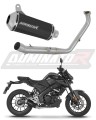 kompletny układ wydechowy z tłumikiem DOMINATOR Full System OV G2 CZARNY pasujący do motocykla Yamaha MT 125 2024 - 2026