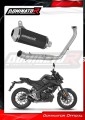 kompletny układ wydechowy z tłumikiem DOMINATOR Full System OV G2 CZARNY pasujący do motocykla Yamaha MT 125 2024 - 2026 2