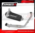 kompletny układ wydechowy z tłumikiem DOMINATOR Full System OV G2 CZARNY pasujący do motocykla Yamaha MT 125 2024 - 2026 3