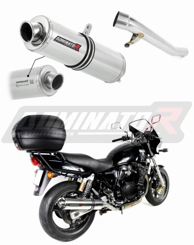 wydech tłumik DOMINATOR Homologowany ROUND pasujący do motocykla GSX 750 INAZUMA 1998 - 2003