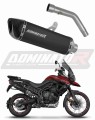 wydech tłumik DOMINATOR HP6 CZARNY pasujący do motocykla Triumph Tiger 800 XCA 2018 - 2020