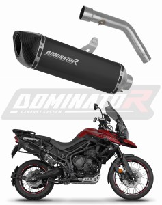 Triumph Tiger 800 XCA 2018 - 2020 Toba de esapament HP6 NEGRU + dB killer