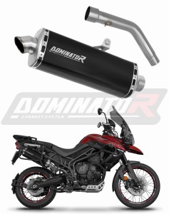 Triumph Tiger 800 XCA 2018 - 2020 Toba de esapament P7 NEGRU + dB killer