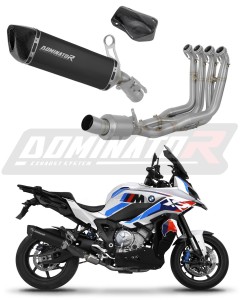 BMW S1000XR 2020 - 2026 Sistem complet cu colector si toba de esapament HP6 BLACK EX + dB killer