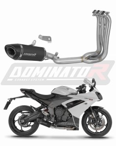 Triumph Daytona 660 2024 - 2026 Exhaust Silencer Muffler HP8 BLACK + dB killer