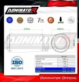 exhaust muffler DOMINATOR GPS fits to Triumph Daytona 660 2024  2026 7