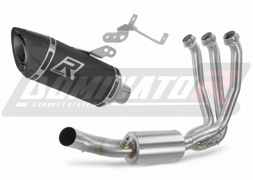 complete exhaust system with muffler DOMINATOR Full System HP8 BLACK fits to CF MOTO 675 NK 2024  2026