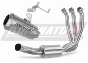 CF MOTO 675 NK 2024 - 2026 Sistem complet cu colector si toba de esapament GPS + dB killer