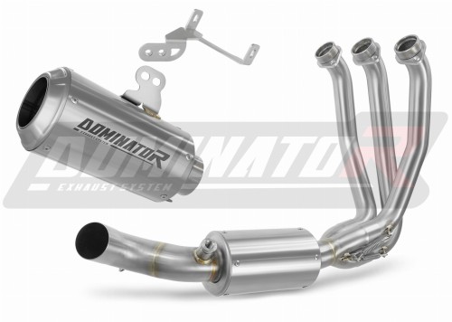 kompletny układ wydechowy z tłumikiem DOMINATOR Full System GPS pasujący do motocykla CF MOTO 675 NK 2024 - 2026