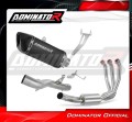 complete exhaust system with muffler DOMINATOR Full System HP6 BLACK fits to CF MOTO 675 NK 2024  2026 2