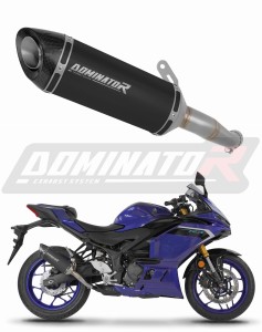 Yamaha YZF-R3 2025 - 2026 Toba de esapament HP8 NEGRU + dB killer