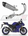 complete exhaust system with muffler DOMINATOR Full System titanium HP8 fits to Yamaha YZFR3 2025  2026