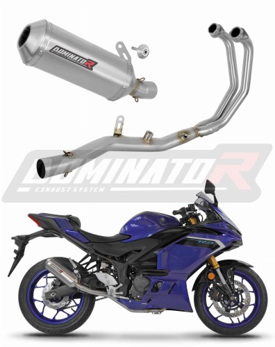 complete exhaust system with muffler DOMINATOR Full System OV G2 fits to Yamaha YZFR3 2025  2026