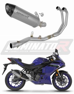 Yamaha YZF-R3 2025 - 2026 Sistem complet cu colector si toba de esapament Titan HP8 + dB killer
