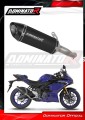 exhaust muffler DOMINATOR HP8 BLACK fits to Yamaha YZFR3 2025  2026 2