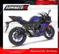 exhaust muffler DOMINATOR HP8 BLACK fits to Yamaha YZFR3 2025  2026 4