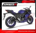 complete exhaust system with muffler DOMINATOR Full System OV G2 BLACK fits to Yamaha YZFR3 2025  2026 4
