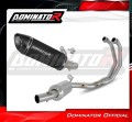 complete exhaust system with muffler DOMINATOR Full System HP8 BLACK fits to Yamaha YZFR3 2025  2026 3