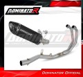 complete exhaust system with muffler DOMINATOR Full System HP8 BLACK fits to Yamaha YZFR3 2025  2026 3