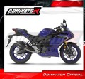 complete exhaust system with muffler DOMINATOR Full System HP8 BLACK fits to Yamaha YZFR3 2025  2026 5
