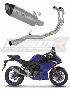 Yamaha YZF-R3 2019 - 2024 Sistem complet cu colector si toba de esapament Titan HP8 + dB killer