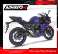 complete exhaust system with muffler DOMINATOR Full System GPS fits to Yamaha YZFR3 2019  2024 4