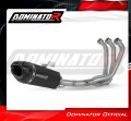 complete exhaust system with muffler DOMINATOR Full System HP5 BLACK fits to Yamaha MT 09 Tracer 900 / GT 2015  2020 2