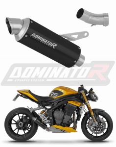 Triumph Speed Triple 1200 RS / RR 2021 - 2024 Toba de esapament GPF NEGRU + dB killer