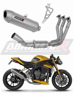 Triumph Speed Triple 1200 RS / RR 2021 - 2024 Sistem complet cu colector si toba de esapament S6 + dB killer