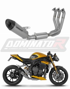 Triumph Speed Triple 1200 RS / RR 2021 - 2024 Sistem complet cu colector si toba de esapament Titan HP8 + dB killer