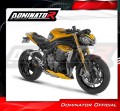 complete exhaust system with muffler DOMINATOR Full System HP8 BLACK fits to Triumph Speed Triple 1200 RS / RR 2021  2024 6